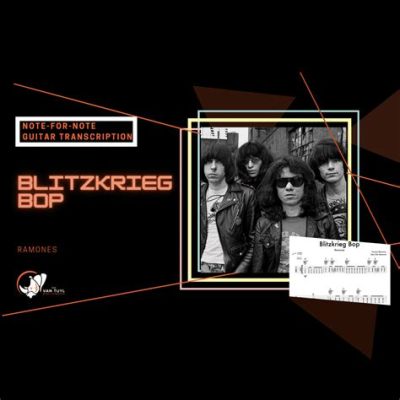 Blitzkrieg Bop Yüksek Enerjili Gitar Riffleriyle Dinleyiciyi Hızlıca ve Merhametsizce Punk Rock Dünyasına Sokuyor